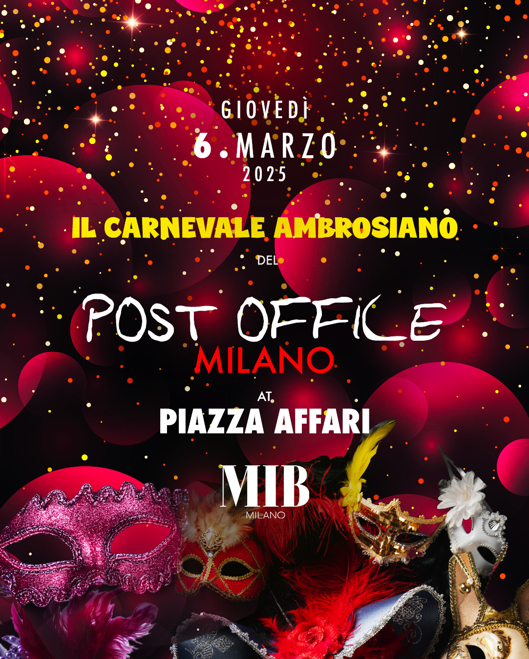 Post Office Milano: Il Carnevale Ambrosiano