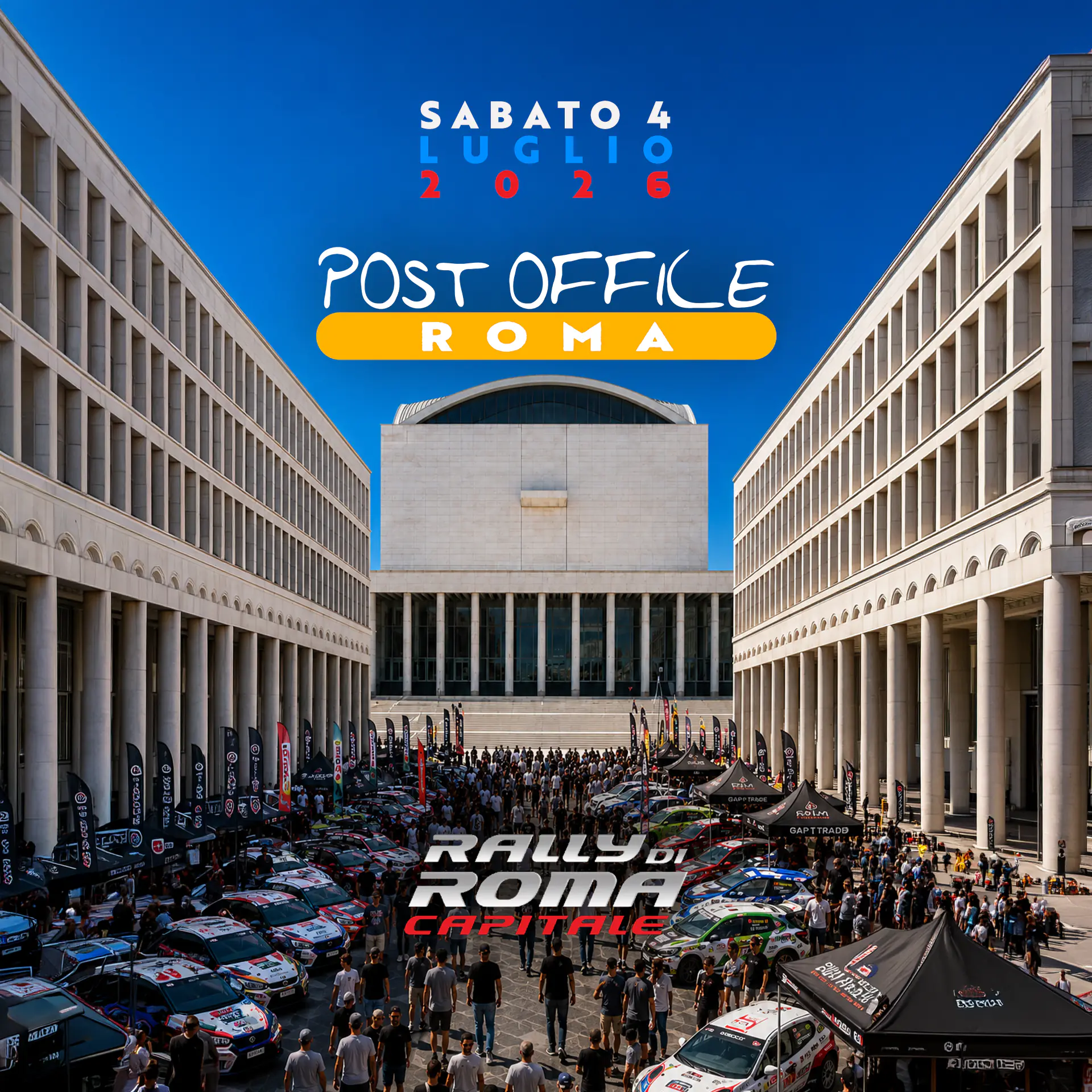 Post Office Roma // Rally di Roma Capitale